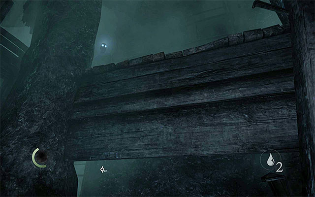 Fist monster may be avoided by jumping down. - Get through the mine tunnels - description - Chapter 8: The Dawns Light - Thief - Game Guide and Walkthrough