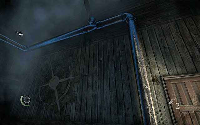 Beginning of the climbing - Go through the Treadwheel Deck - description - Chapter 8: The Dawns Light - Thief - Game Guide and Walkthrough