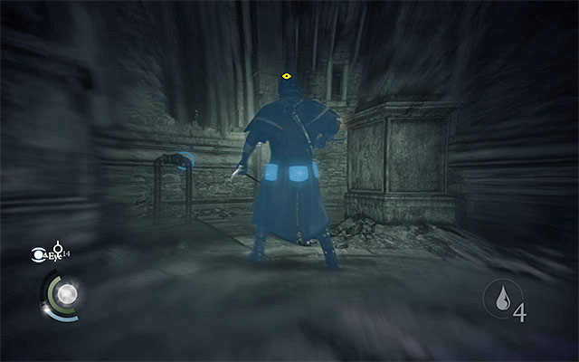 You can try to sneak upon the boss or take his items when you defeat him. - Meeting with Thief-Taker General - leaving the Rotunda - Chapter 7: The Hidden City - Thief - Game Guide and Walkthrough