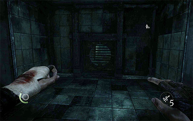 The second variant assumes taking a venting shaft and the entrance is in the room with the patient and the doctor that he is torturing - Descend to the bottom level in the asylum - Chapter 5: The Forsaken - Thief - Game Guide and Walkthrough