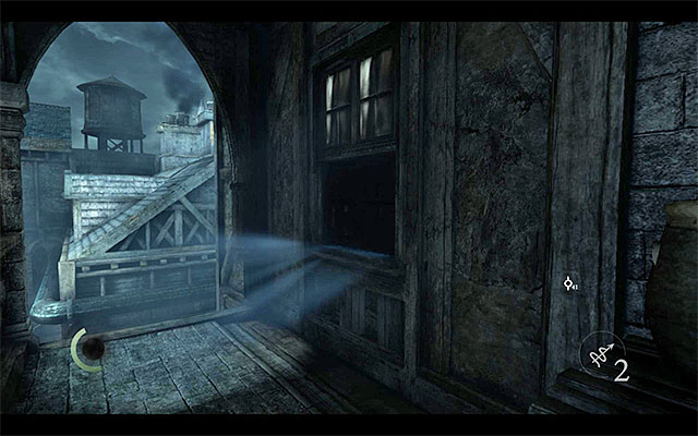 The window to the watch office - Reach Baron Northcrests estate in Auldale - The City - Thief - Game Guide and Walkthrough