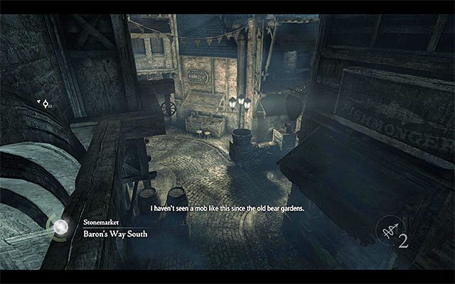 Planks above Barons Way South - Reach Baron Northcrests estate in Auldale - The City - Thief - Game Guide and Walkthrough