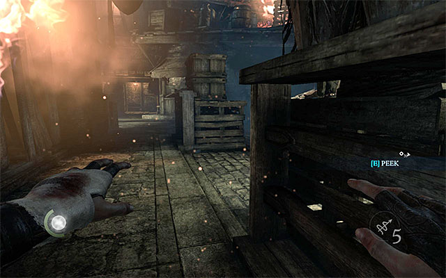 Use the crates as your cover - Reach Baron Northcrests estate in Auldale - The City - Thief - Game Guide and Walkthrough