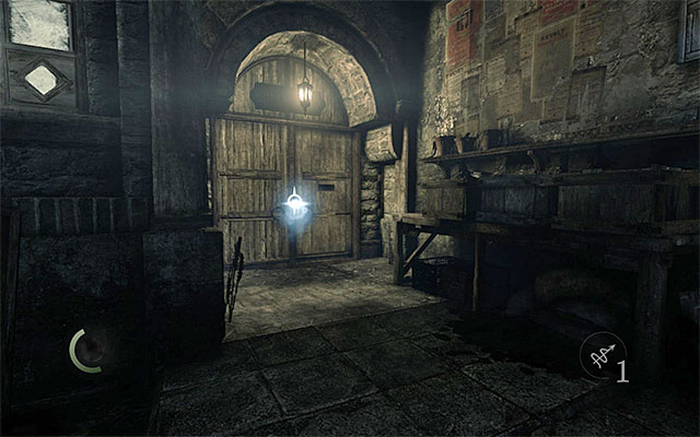 The entrance to the tavern - Meet up with Basso in the Crippled Burrick tavern - The City - Thief - Game Guide and Walkthrough