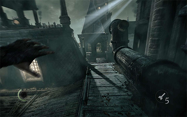 Keep running ahead and stop nowhere - Escape the Architects house - Chapter 4: A Friend in Need - Thief - Game Guide and Walkthrough