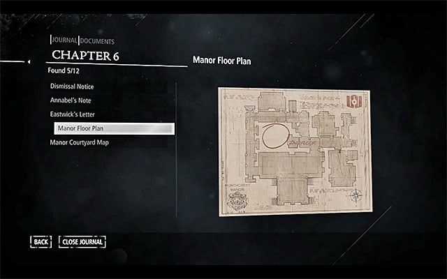 The location of the secret chamber has been marked on the map - Find and explore the secret chamber - Chapter 6: A Man Apart - Thief - Game Guide and Walkthrough