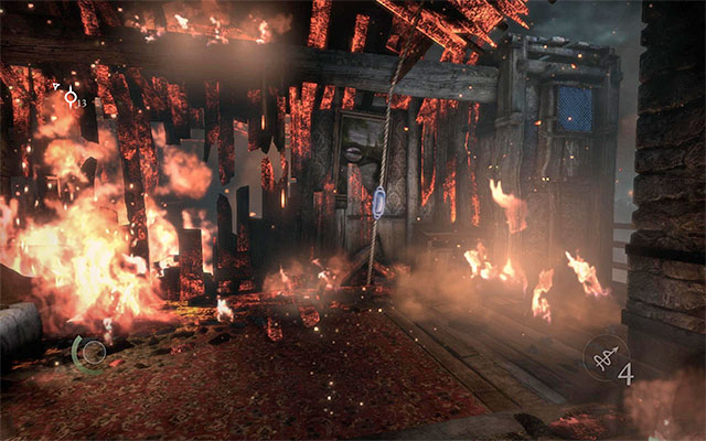 If you fell into the building, you will have to get out quickly - Get to the other side of the jetty - Chapter 6: A Man Apart - Thief - Game Guide and Walkthrough