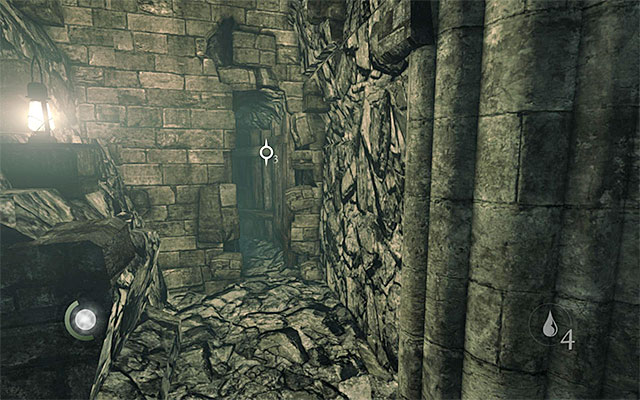 The place where Garrett needs to squeeze through - Reach the main hall of the cathedral - Chapter 7: The Hidden City - Thief - Game Guide and Walkthrough