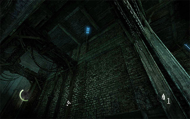 Close to the area , where there were guards at first, you should notice the interactive point shown in the above screenshot - Exploration of the second part of the foundry - Chapter 2: Dust to Dust - Thief - Game Guide and Walkthrough