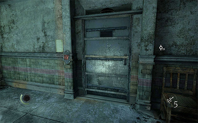 The place where you use the key - Find the key in the Mens Ward - Chapter 5: The Forsaken - Thief - Game Guide and Walkthrough