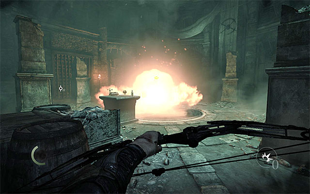 Blast Arrows hurt General a lot - Meeting with Thief-Taker General - defeating the General - Chapter 7: The Hidden City - Thief - Game Guide and Walkthrough