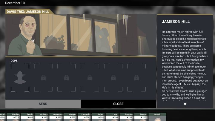 A request panel where you can see a requests detailed description. - Calls in This is the Police 2 - Other activities - This is the Police 2 Game Guide