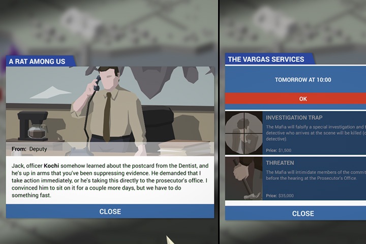 There is no point in talking to rats. - Serial killer - General advices - This is the Police Game Guide