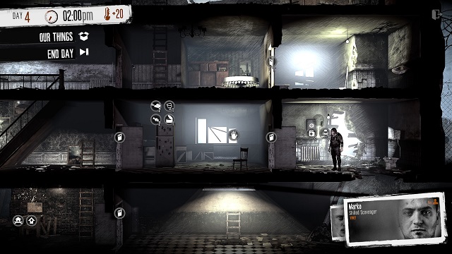 You are well prepared if your fridge and medicine chest is full. - Equipment and supplies - Game Guide - This War of Mine Game Guide