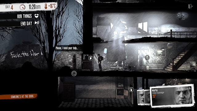 Everyone wants your help. - Direct interactions | Moral choices and contact with other people - Moral choices and contact with other people - This War of Mine Game Guide