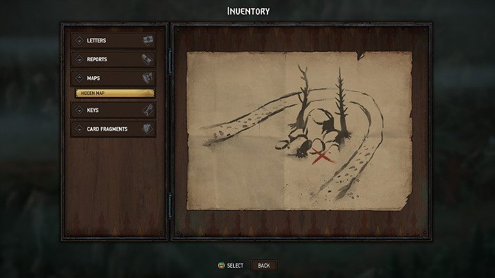 To find the next treasure, youll need a special map - Hidden treasures chests in Aedirn | Thronebreaker The Witcher Tales - Maps of hidden treasures - Thronebreaker The Witcher Tales Guide