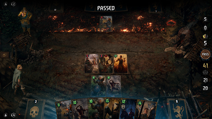 You can also win the round through the opponents pass - Battle rules in Thronebreaker The Witcher Tales - Combat - Thronebreaker The Witcher Tales Guide