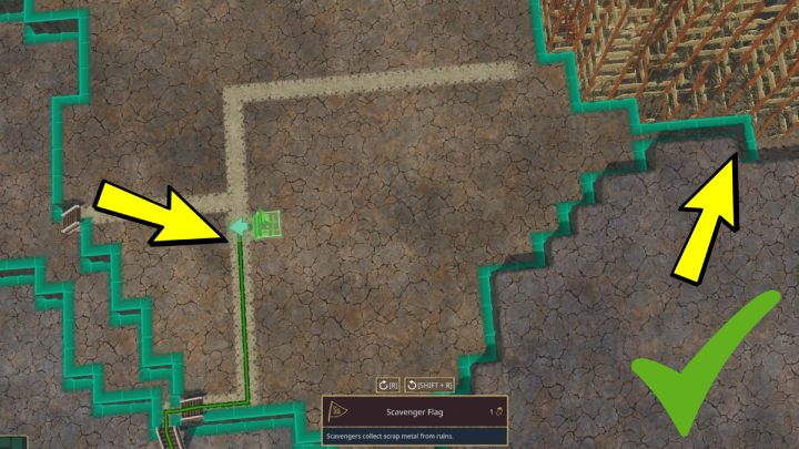 Remember that each building has its own range within which a worker will collect materials - Timberborn: Resources outside of the district center - how to collect? - FAQ - Timberborn Guide