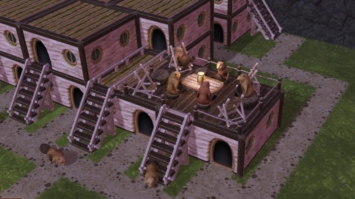 In the upper left corner of the screen, under the population numbers, you will find the number of lodges, vacancies and homeless beavers - Timberborn: Population (breeding beavers) - how to increase quickly? - FAQ - Timberborn Guide