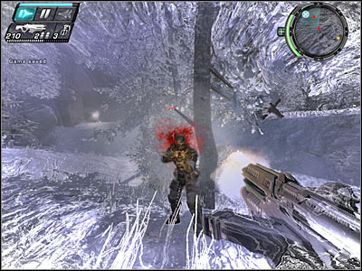 Next up you will have to approach a large tunnel - Point of Impact II - Walkthrough - Timeshift - Game Guide and Walkthrough