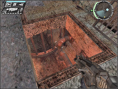 You will come across your first puzzle very soon - Point of Impact II - Walkthrough - Timeshift - Game Guide and Walkthrough