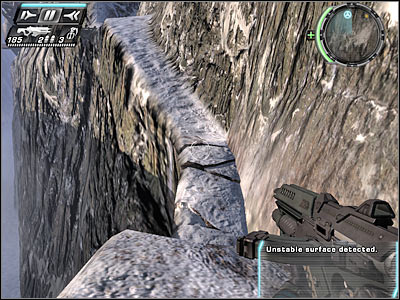 Make a few steps forward - Point of Impact II - Walkthrough - Timeshift - Game Guide and Walkthrough