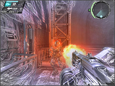 Pressing the button will allow you to lower one of the ladders - Some Assembly Required III - Walkthrough - Timeshift - Game Guide and Walkthrough