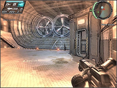 You may proceed towards a nearby staircase - The Wind Tunnel I - Walkthrough - Timeshift - Game Guide and Walkthrough