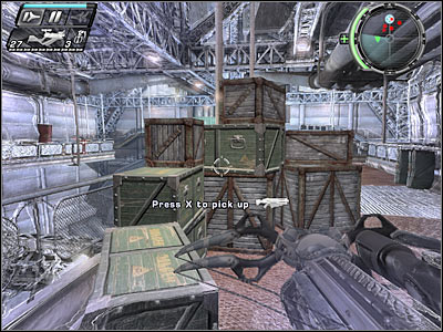 If you have some problems staying near the crates, you can also go back to the previous room (the one with two ladders) - The Wind Tunnel I - Walkthrough - Timeshift - Game Guide and Walkthrough