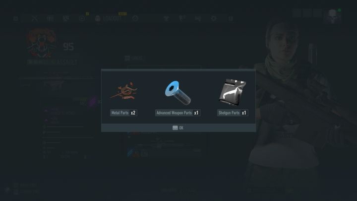 Dismantle weapons to get crafting materials for improving them. - How to get crafting materials efficiently in Ghost Recon Breakpoint? - FAQ - Tom Clancys Ghost Recon Breakpoint Guide