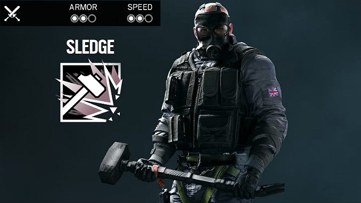 Recommended main weapon - Sledge | Operators type in Rainbow Six Siege - Characteristics of operators - Rainbow Six Siege Game Guide