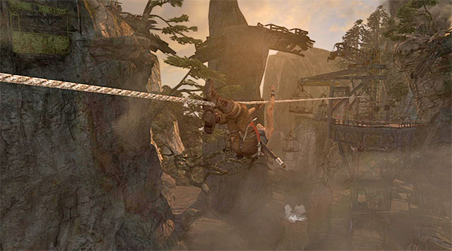 Head north-west along a very linear path - Find a Way Down to the Beach | 20: The Fast Way Down Walkthrough - 20: The Fast Way Down | Walkthrough - Tomb Raider Game Guide