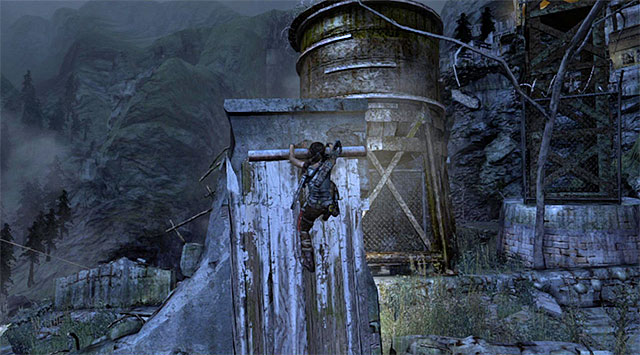 It is time for new part of climbing - Enter the Research Base | 23: Storm Chaser Walkthrough - 23: Storm Chaser | Walkthrough - Tomb Raider Game Guide