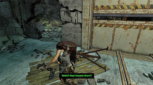 Return to the second floor and then jump into elevator shaft, so youll finally get to the first floor - Discover the Ancient Tomb | 23: Storm Chaser Walkthrough - 23: Storm Chaser | Walkthrough - Tomb Raider Game Guide