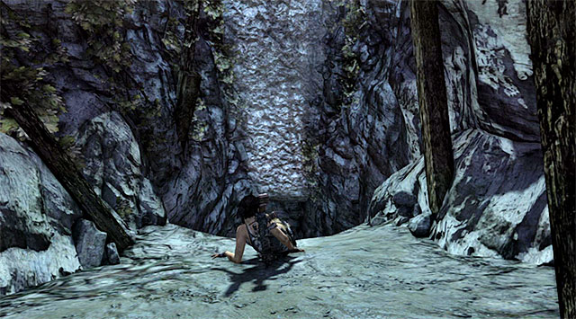 The main heroine will start a new slide soon - Exit the Research Base | 23: Storm Chaser Walkthrough - 23: Storm Chaser | Walkthrough - Tomb Raider Game Guide