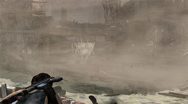 Keep moving forwards, stopping only when Lara is seriously injured - Rescue Sam from Mathias (part 1) | 24: Going Back In Walkthrough - 24: Going Back In | Walkthrough - Tomb Raider Game Guide