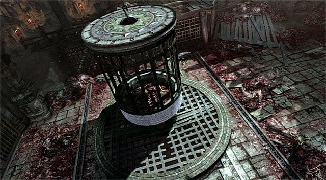 The next step is to use the left mechanism again - Rescue Sam from Mathias (part 1) | 24: Going Back In Walkthrough - 24: Going Back In | Walkthrough - Tomb Raider Game Guide