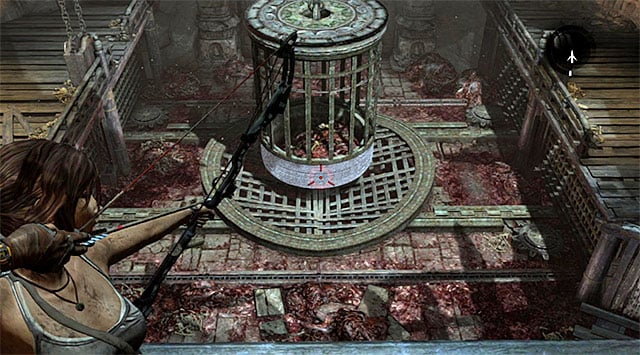 Move ahead and stop more or less over the starting point - Rescue Sam from Mathias (part 1) | 24: Going Back In Walkthrough - 24: Going Back In | Walkthrough - Tomb Raider Game Guide