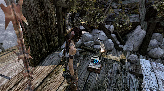 Enter a small room and open the box lying on the floor; the Toy is inside - Relics | Collectibles: Shipwreck Beach - Collectibles: Shipwreck Beach - Tomb Raider Game Guide