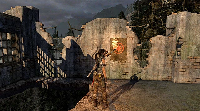 BANNER 3/4 - Previous Inhabitants | Collectibles: Cliffside Bunker - Collectibles: Cliffside Bunker - Tomb Raider Game Guide