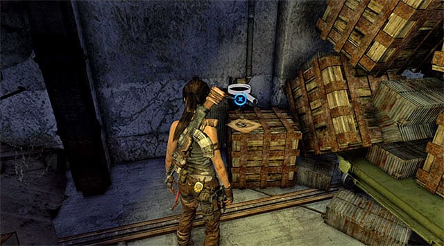Wait until Lara gets to a small area and turn right - Treasure Maps | Collectibles: Research Base - Collectibles: Research Base - Tomb Raider Game Guide