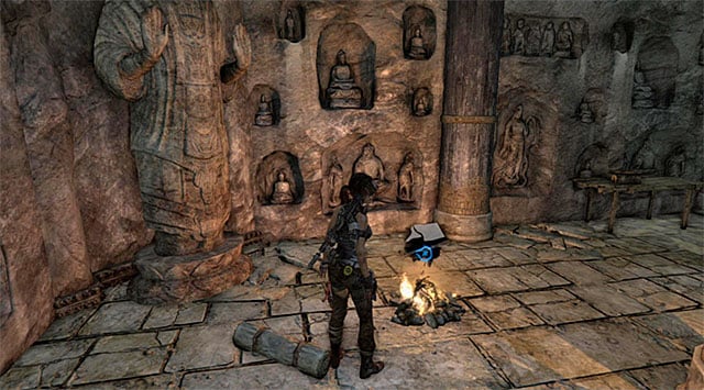 CAMPSITE 1/2 - SACRED HALL - Campsites | Collectibles: Chasm Shrine - Collectibles: Chasm Shrine - Tomb Raider Game Guide