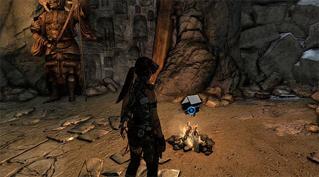 CAMPSITE 2/2 - SACRED PASSAGE - Campsites | Collectibles: Chasm Shrine - Collectibles: Chasm Shrine - Tomb Raider Game Guide