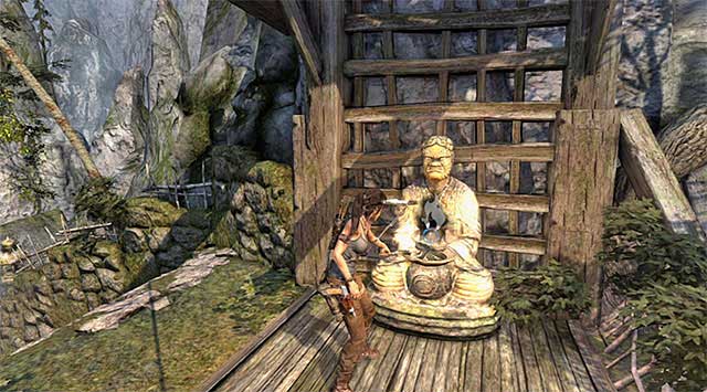 ILLUMINATION STATUE 3/10 - Illumination Statues | Collectibles: Mountain Village - Collectibles: Mountain Village - Tomb Raider Game Guide