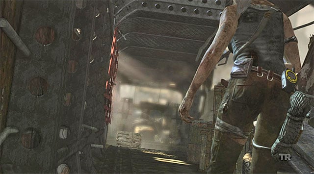 Board the deck in order to trigger a few cut-scenes - Search the Rescue Helicopter for Medical Supplies | 13: Open Wounds Walkthrough - 13: Open Wounds | Walkthrough - Tomb Raider Game Guide