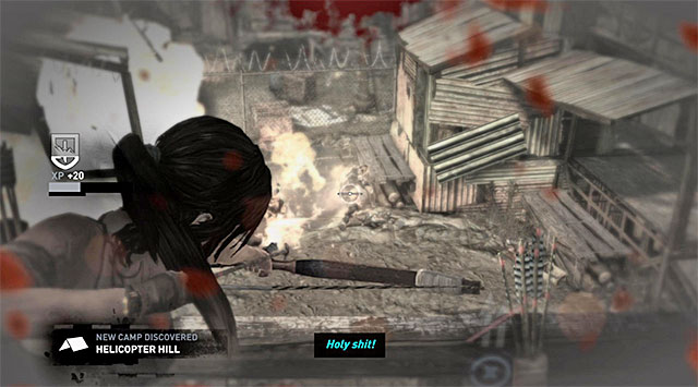 As soon as you regain control, youll be forced into the greatest battle yet - Reach the Gate Under the Bridge | 14: Highway to Hell Walkthrough - 14: Highway to Hell | Walkthrough - Tomb Raider Game Guide