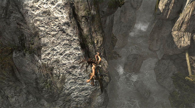 Run as far you can, staying mobile all the while - Find a Way into the Solarii Stronghold | 16: No One Left Behind Walkthrough - 16: No One Left Behind | Walkthrough - Tomb Raider Game Guide