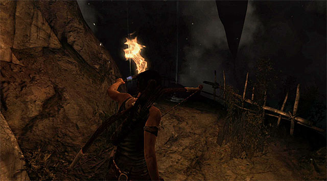 Start going right; dont mind the fact you cant pull up for now, you can do it when you reach the end of the edge - Chamber of Judgment | Optional Tombs: Shantytown - Shantytown | Optional Tombs - Tomb Raider Game Guide