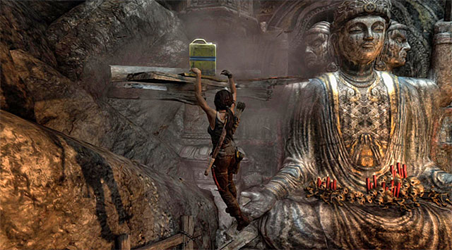 The puzzle involves taking several steps - Chamber of Judgment | Optional Tombs: Shantytown - Shantytown | Optional Tombs - Tomb Raider Game Guide