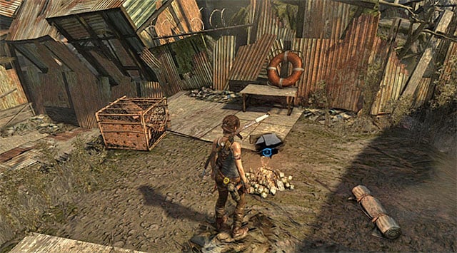 CAMPSITE 1/6 - HELICOPTER HILL - Campsites | Collectibles: Shantytown - Collectibles: Shantytown - Tomb Raider Game Guide
